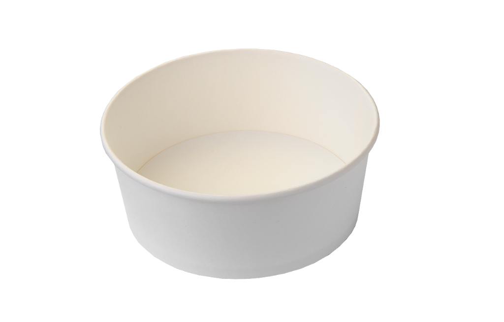 Контейнер 750 мл, d150хh60 мм, без окна, без крышки, БЕЛая., карт., 45 шт/упак "OSQ" Round Bowl kraft 270 шт/кор РОССИЯ Round Bowl 750 kraft