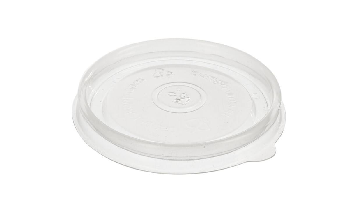 Крышка к контейнеру плоская. d154хh38 мм, прозр., ПЭТ, 45 шт/упак "OSQ" Round Bowl dome lid 270 шт/кор РОССИЯ Round Bowl dome lid