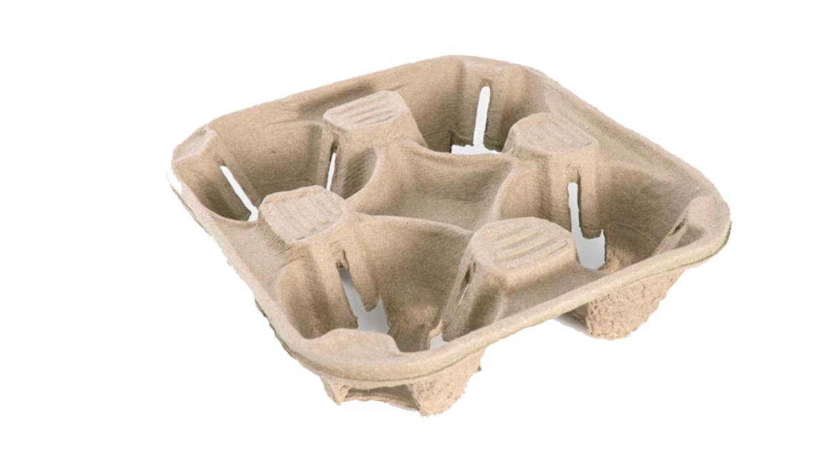 Подстаканик 4 местный, 100 шт/уп