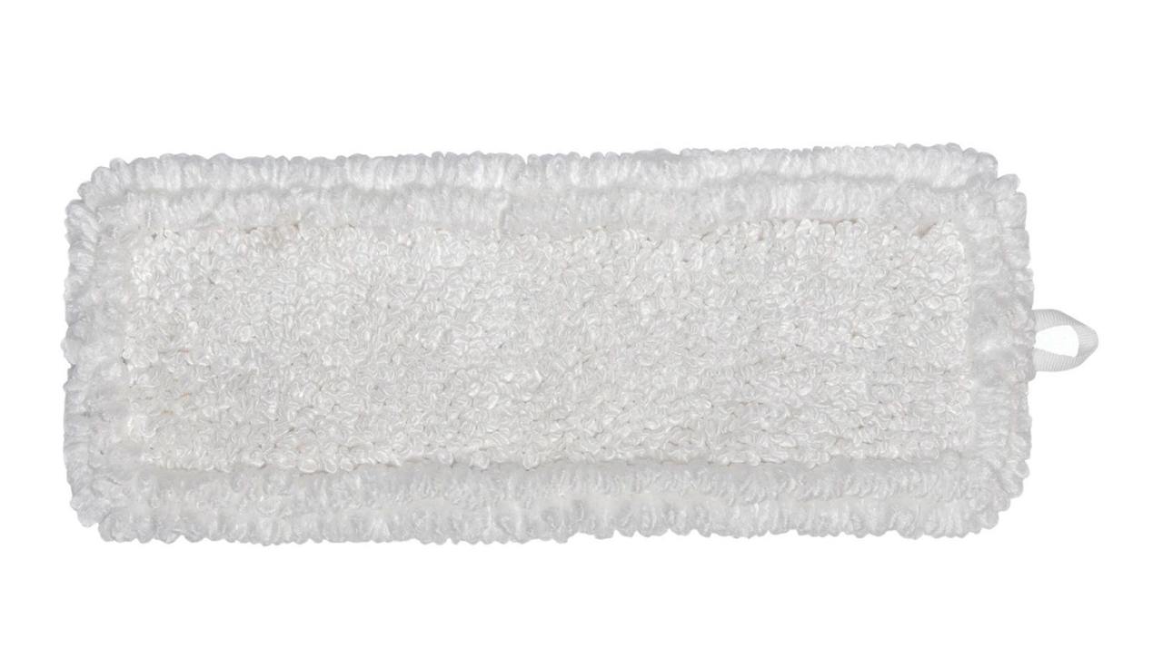 Моп плоский 410х120 мм , цвет белый., микрофибра