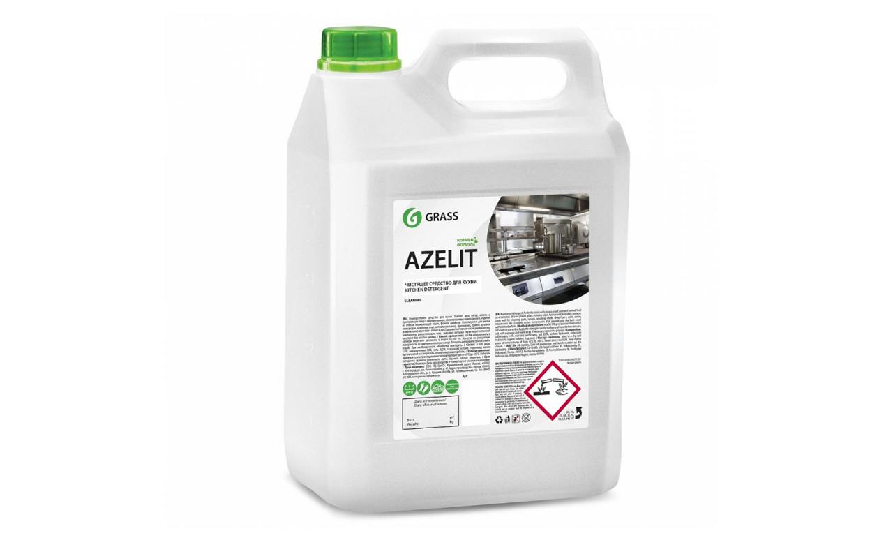 Средство для очистки кухонного
оборудования "Grass" Azelit-Gel,
концентрат, канистра, 5400 г 4 шт/кор
РОССИЯ 125239