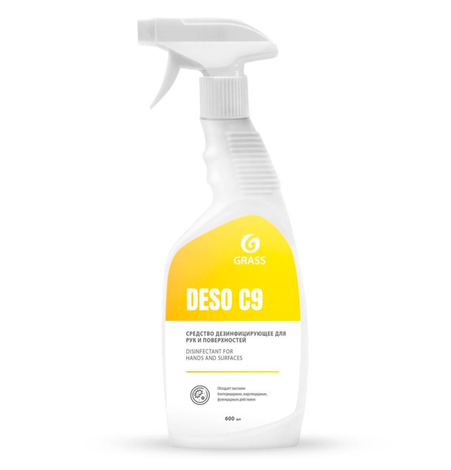 Дезинфицирующее средство DESO C9 с распылителем 600 мл
