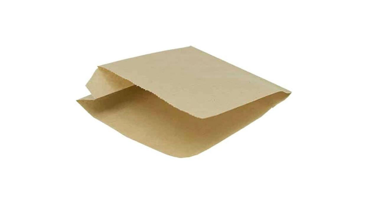 Упаковка для бургера типа 'Уголок', крафт, бум., 100 шт/упак